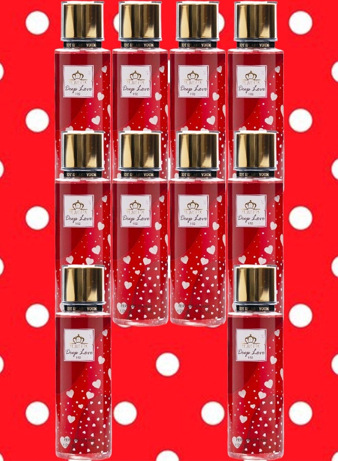 10 قطع معطر للجسم ديب لوف 250 مل