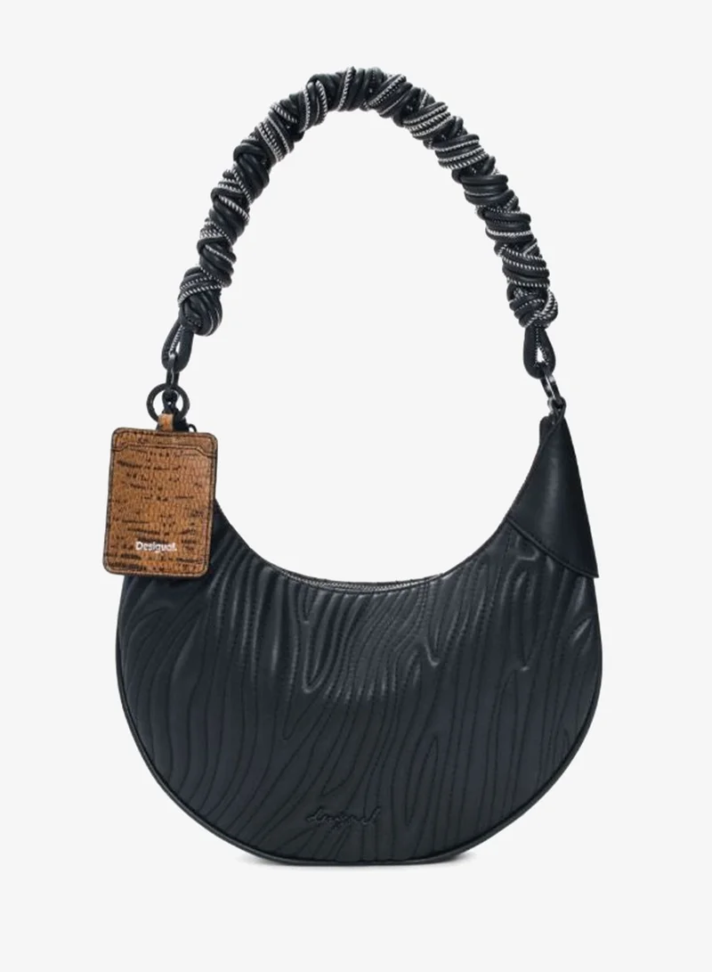 DESIGUAL Medium Oval Embossed Bag