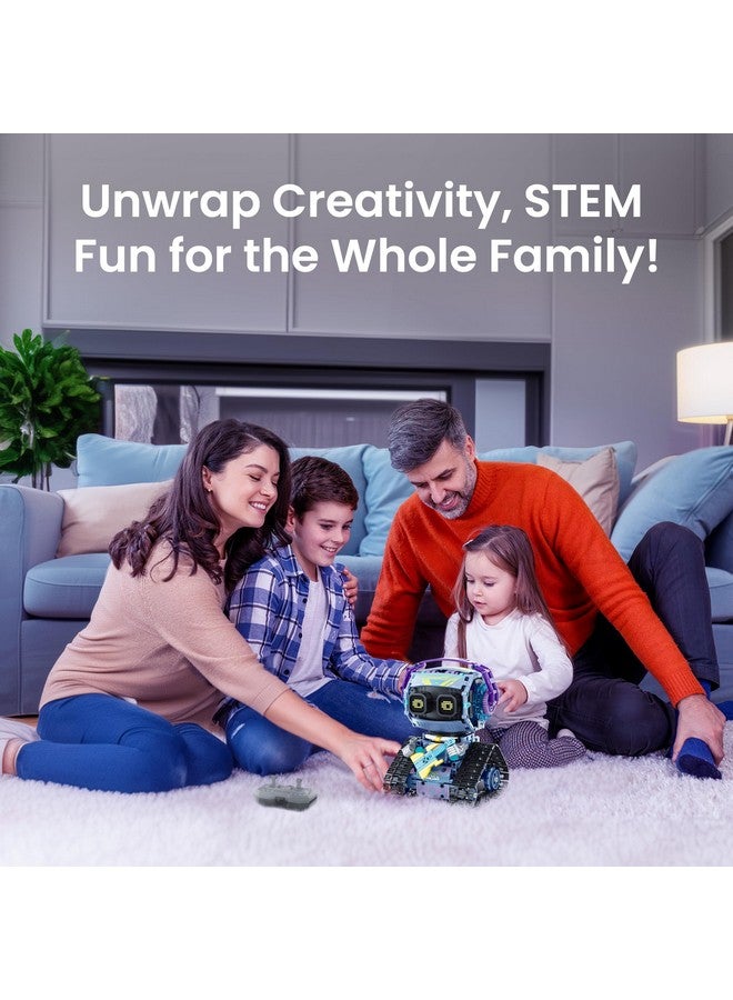 Sillbird Robot Building Kit with Remote Control STEM Gifts for Kids Boys Ages 8-12, Coding Robotic Technic Creative Toys for Birthday - Build 5in1 Model with 433 Pieces - Image 2