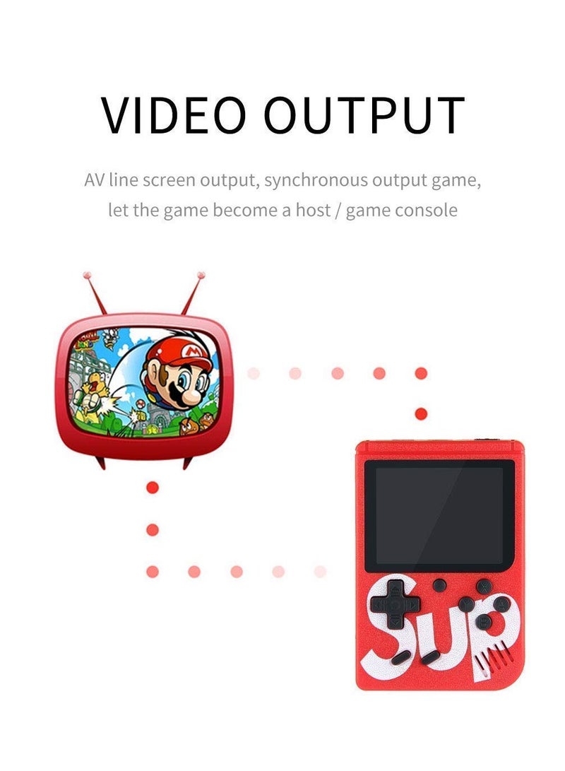 SUP Game Box Plus 400 in 1 Retro Mini Gameboy Game Console 3.0 Inch - Portable - Rechargeable - Image 5