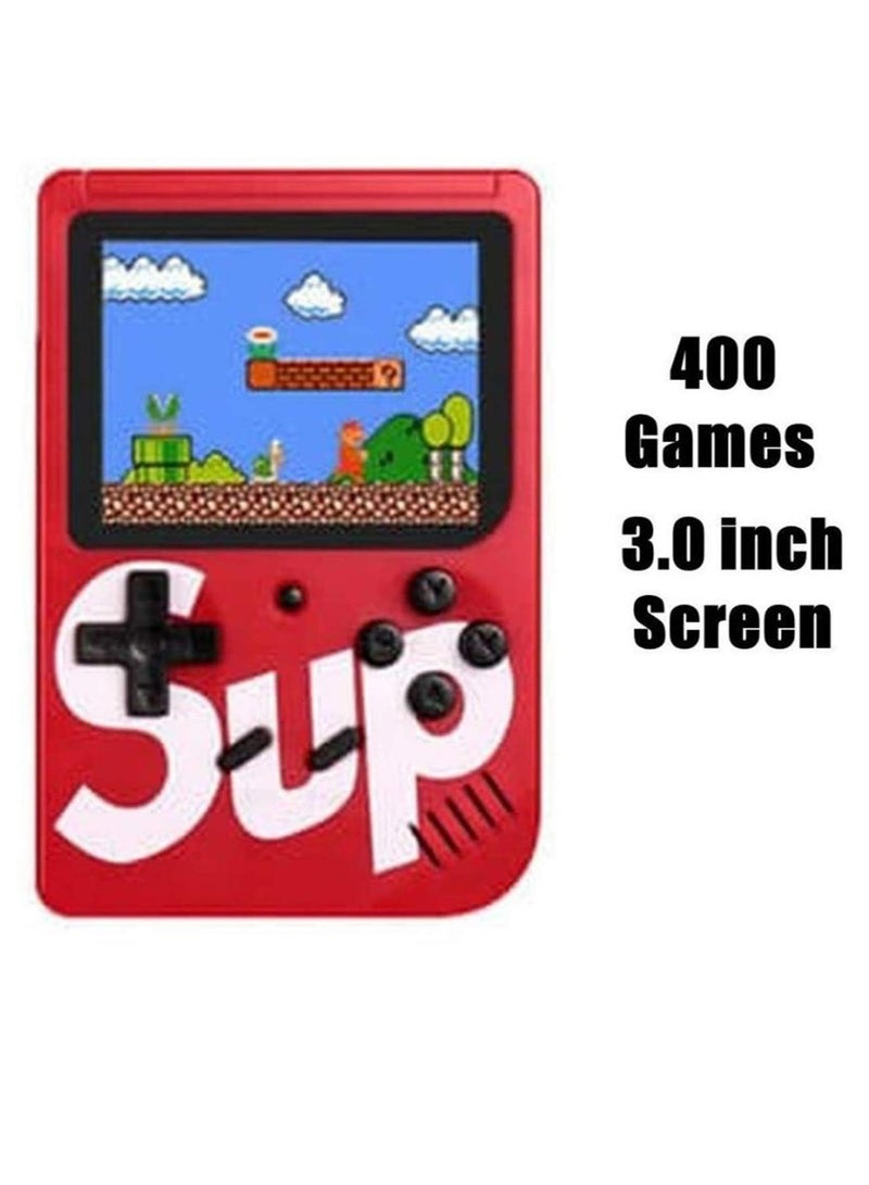 SUP Game Box Plus 400 in 1 Retro Mini Gameboy Game Console 3.0 Inch - Portable - Rechargeable - Image 2