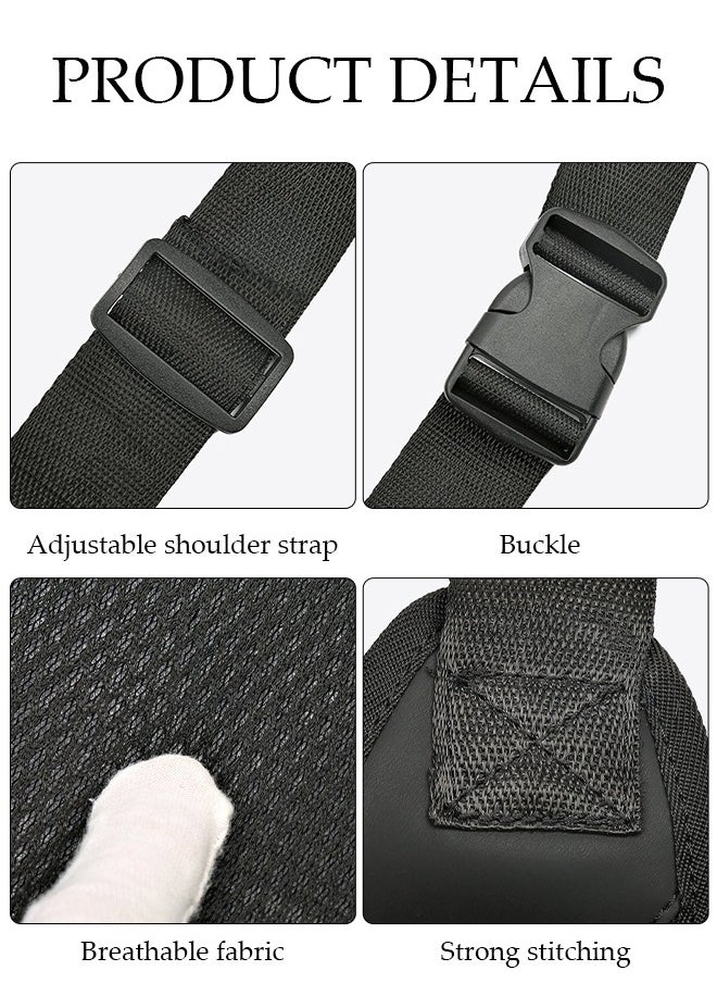 DUNISO Multifunction Drop Leg Bag For Men and Women Panel Utility Waist Bag Shoulder Bag Crossbody Bag For Cycling Hiking Travelling Pouch Pack Waistpack For Outdoor Sports  - Image 3