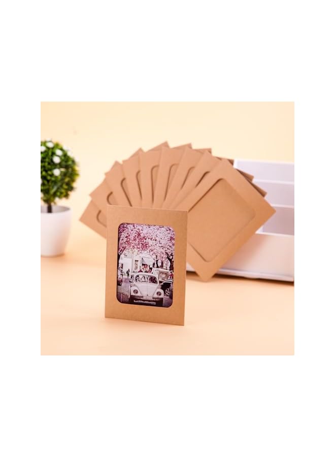 The Bros Paper Photo Frames 20Pcs Color Mixing Hanging Paper Photo Frames 4x6 Inch Picture Frames Diy Clip Photo Display Holders for Home, Wedding, Party Decor - Image 5