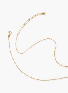 FOREVER 21 Rhinestone Zodiac Charm Necklace  - Image 2