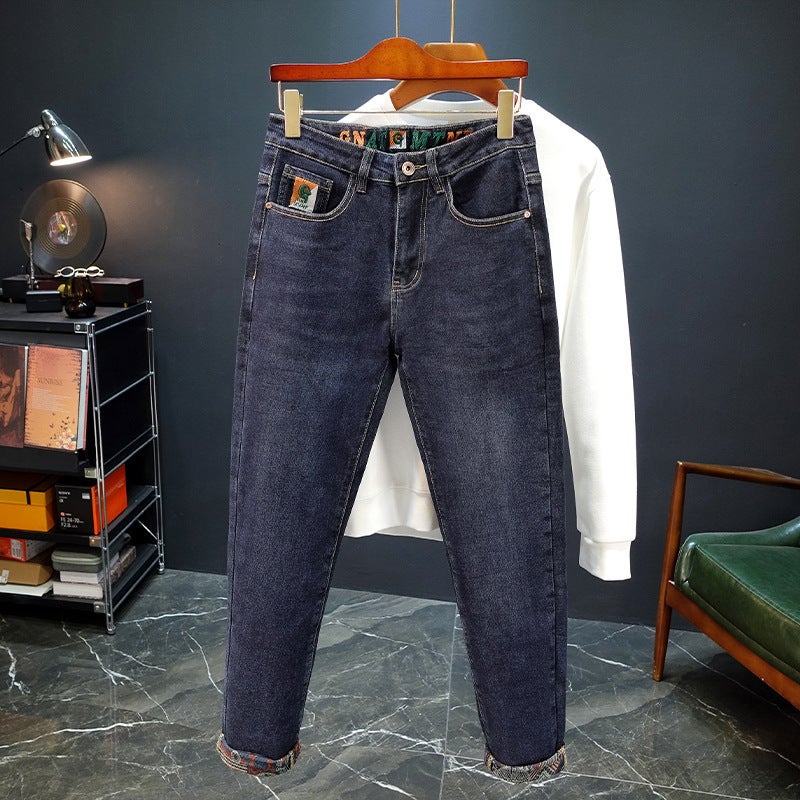 Unisex Classic Denim Jeans Loose Fit Daily Outdoor Wear - Image 4