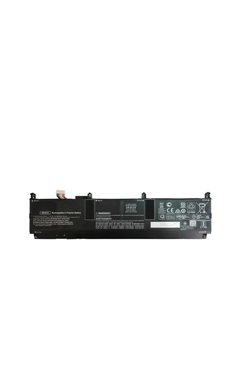 Terabyte بطارية MB06XL HSTNN-IB9E L77973-1C1 L78553-005 متوافقة مع HP ZBook Studio G7 1J3R6EA 1J3R7E 2J3H8PA 21X54UT سلسلة Create RTX2070MQ (11.58V 83Wh) - Image 1