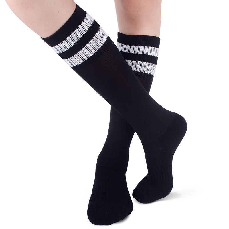 Raigoo Soccer Softball Baseball Football Socks for Youth Kids Boys and Girls Ages 4 to 16 Knee High Sport Athletic Socks - Image 5