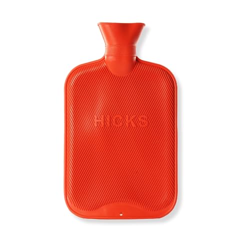 Hicks Premium Hot Water Bag 1750ml for Pain Relief: Ultimate Comfort and Soothing Heat Therapy for Muscle Aches, Period & Muscular Cramps and Body Joint Pain Relief Easy to Fill,Leakproof and Portable - Image 1