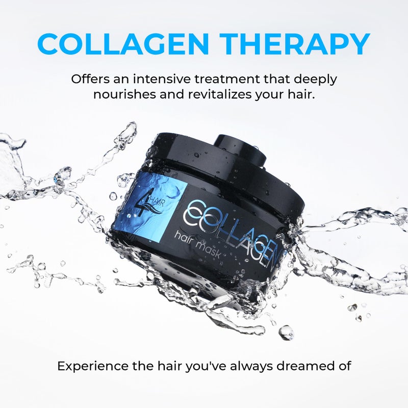 ONLY4HAIR Hair Repair Mask for Dry Damaged Hair Keratin Treatment Protein Argan Oil Deep Conditioning for Color Treated Hair Bleached Frizzy Split Ends Magic - Image 2