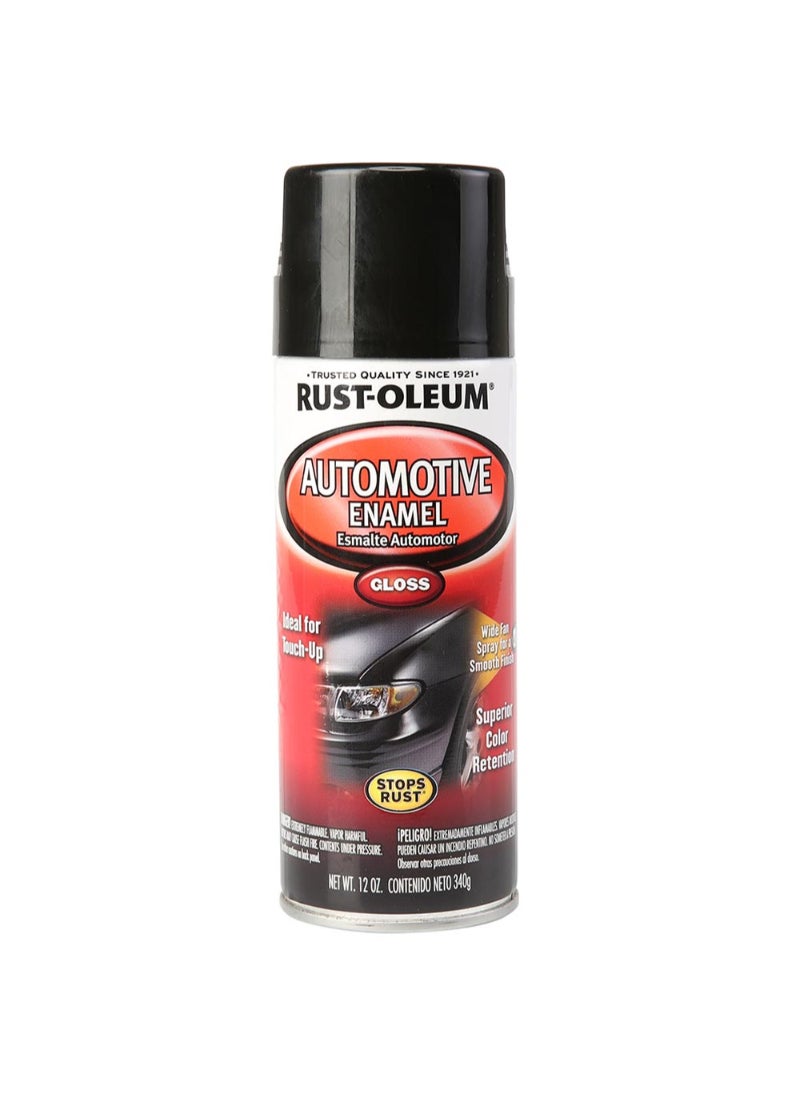 RUST-OLEUM Rustoleum Automotive Enamel (354 ml, Gloss Black) 