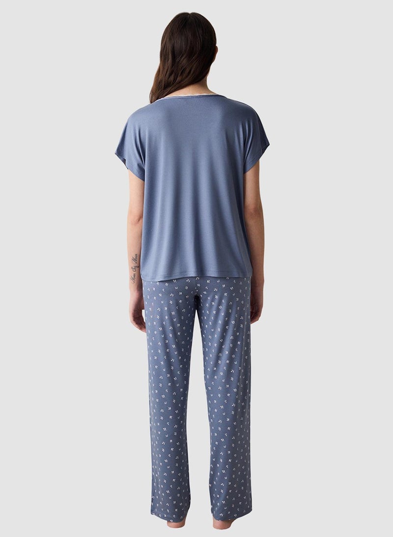 Penti Alia Grey Pyjama Set - Image 2