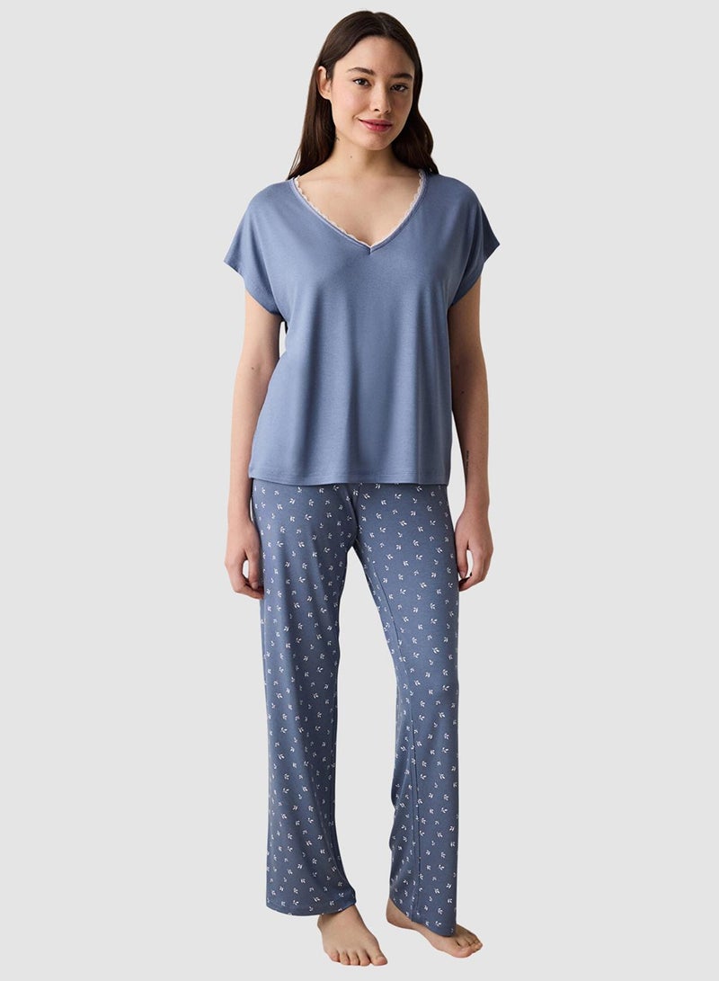 Penti Alia Grey Pyjama Set - Image 1