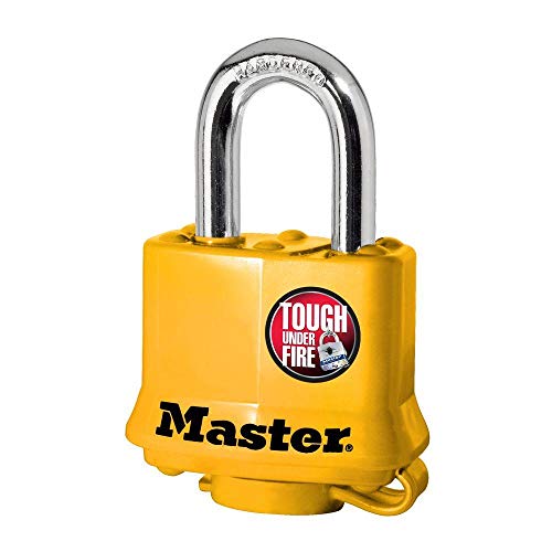 Master Lock قفل خارجي مغطى من ماستر لوك 315KA مع مفتاح، عبوة واحدة - Image 5