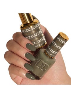 DAISY DND Dnd Gel Polish Set 1 Each Of Green Gel Polish And Green Nail Polish 323 Vintage 0.5 Fl Oz  - Image 2