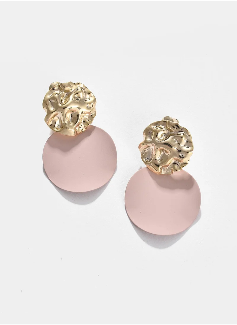 SOHI Contemporary Stud Earrings