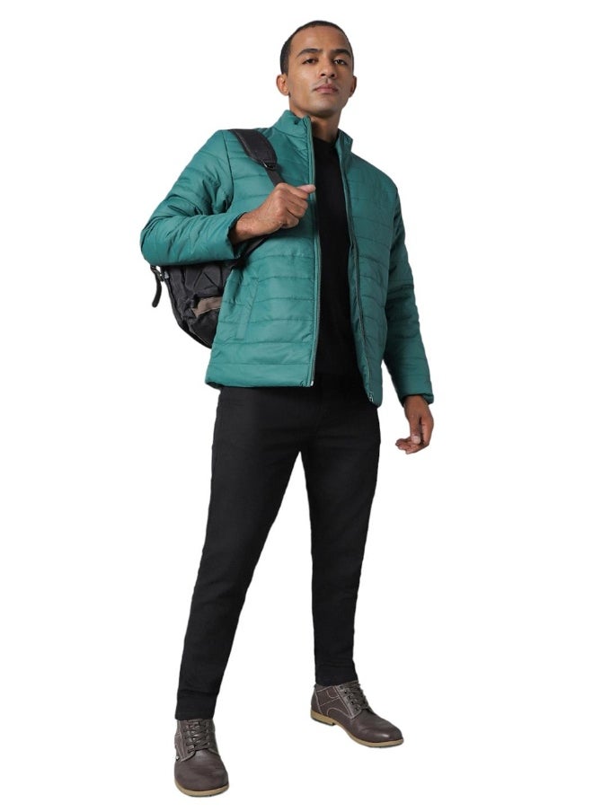 HIGH STAR Men Teal Jackets  - Image 4