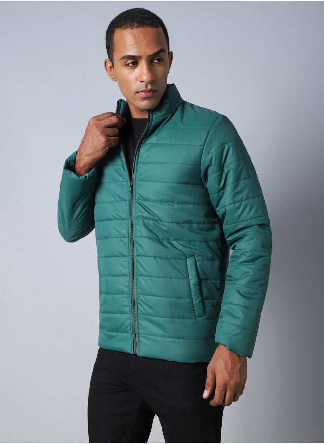 HIGH STAR Men Teal Jackets  - Image 3