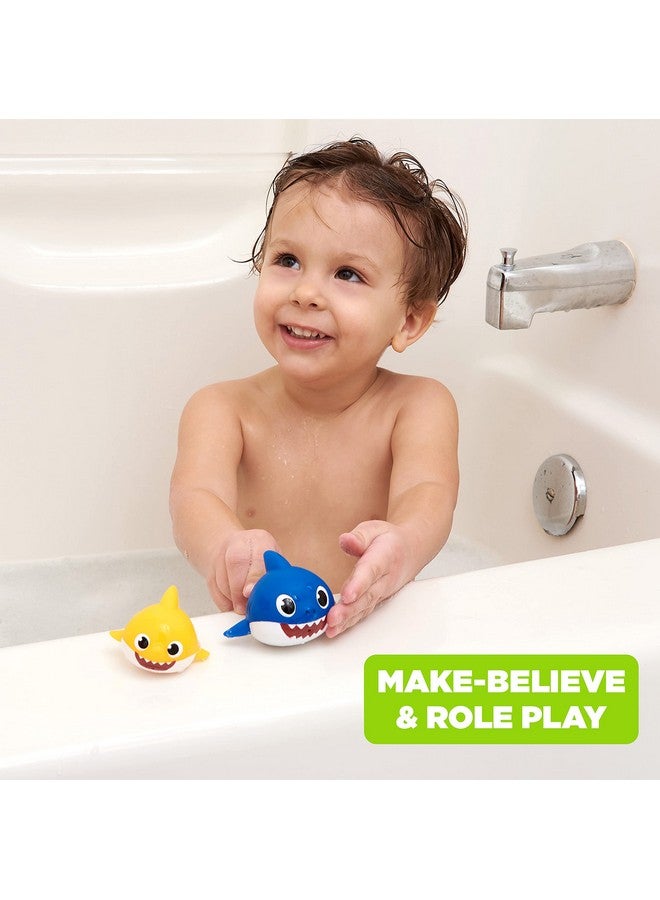 ginsey Pinkfong Baby Shark Bath Squirters 2 Pack, Baby Shark & Daddy Shark - Image 3