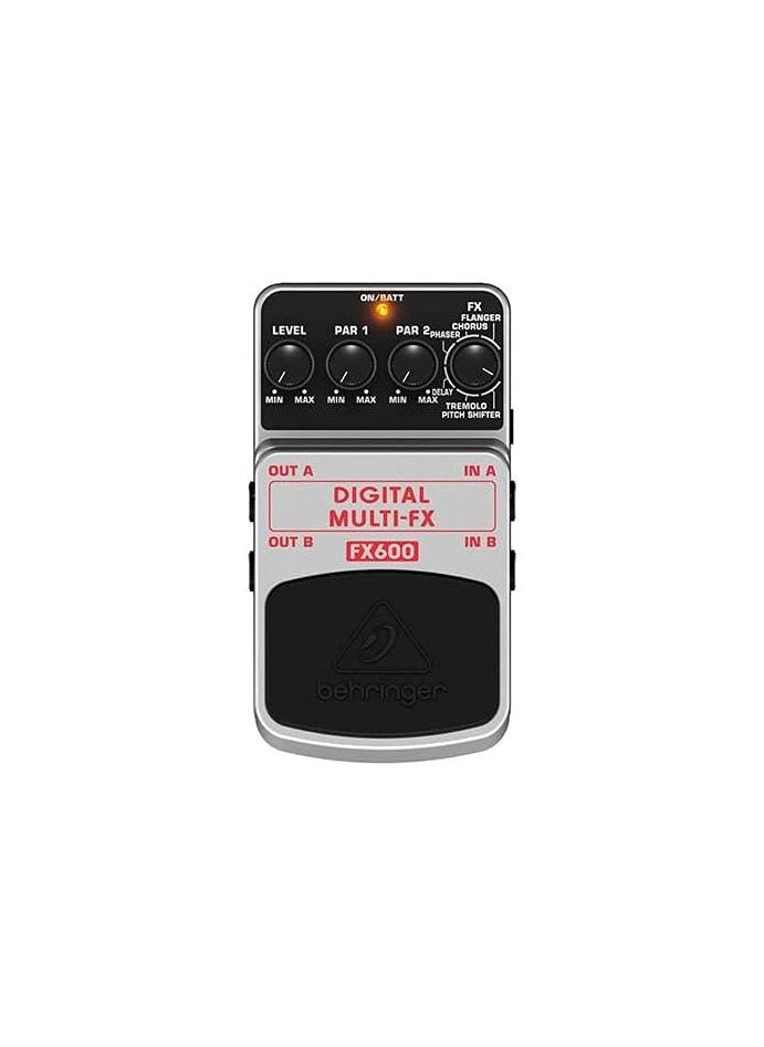 behringer Behringer Guitar Effects Pedal Digital Stereo Multi FX600  - Image 4