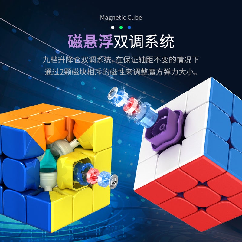 Magic Domain Huameng Ys3M Magnetic 23456 Rubik'S Cube Classroom Magic Dragon Superrs3M2020Wrm Magnetic Magic Cube - Image 4
