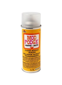 Mod Podge Clear Acrylic Sealer (12 Ounce) 1469 Matte 2 Pack 