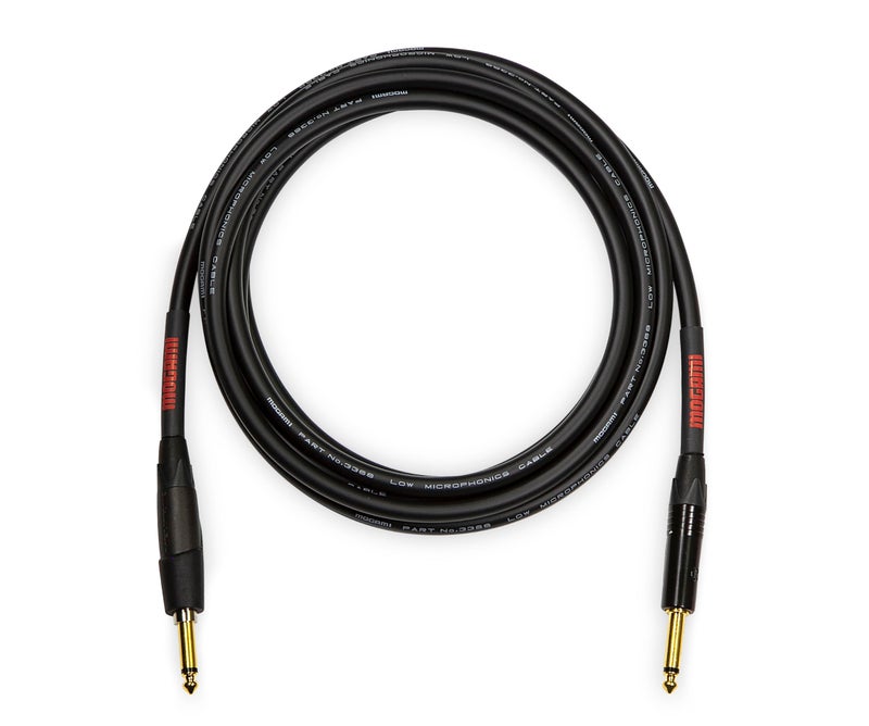 Mogami OD GTR-20 Overdrive Guitar Instrument Cable, 1/4” TS Male Plugs, Gold Contacts, Straight Connectors with silentPLUG, 20 Foot - Image 5