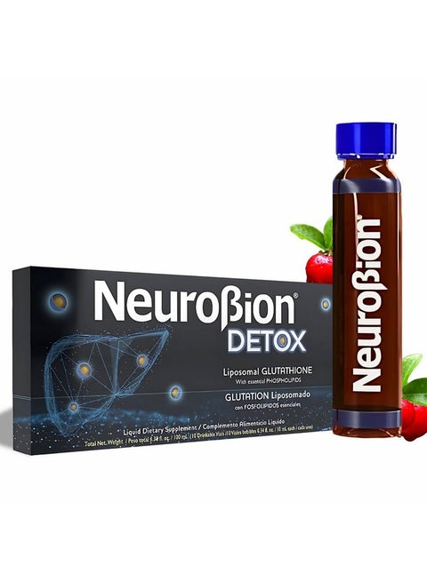 Neurobion Neurobion Detox Liposomal Glutathione Liquid Essential  Phospholipids Glutation Liposomado Liquido Glutathione Injection Liposomal  Glutathione Liposomal Supplement Antioxidants Immune System 10 Vials | Best  Price UAE