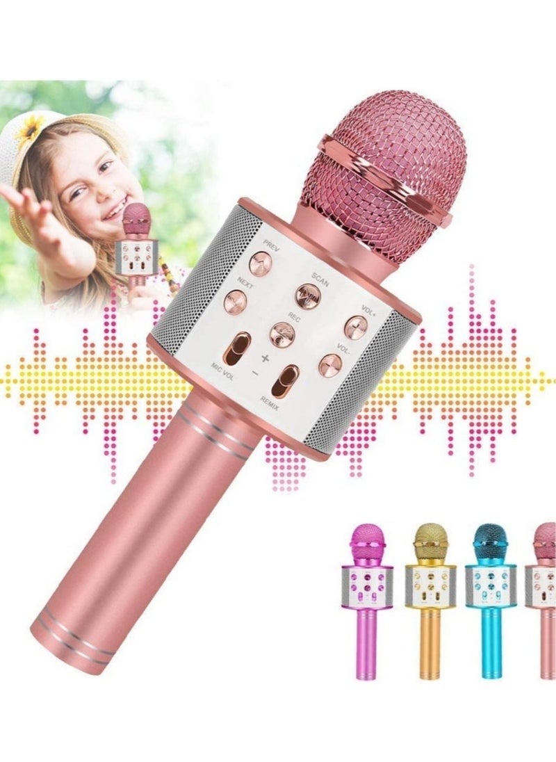 ELTRAZONE Bluetooth Karaoke Microphone Wireless,Portable Singing Microphone for Kids Adults,Karaoke Machine for Kids Toys,Birthday Gifts Ideas - Image 1