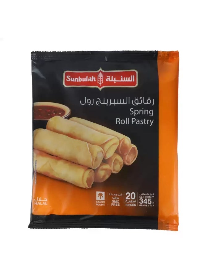 Sunbulah Sunbulah Frozen Spring Roll Pastry- 345gms (Delivery In Dubai Only)  - Image 2