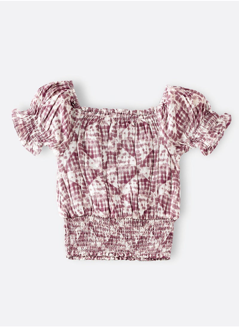 Jelliene Aop woven top  - Image 2