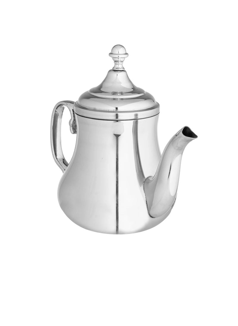 Moroccan Stainless Steel Tea Pot 0.8 Litter - pzsku/Z75263E4EDCBB934CB7F4Z/45/_/1725286509/853a1336-9580-4440-9aa1-4b917522fd96