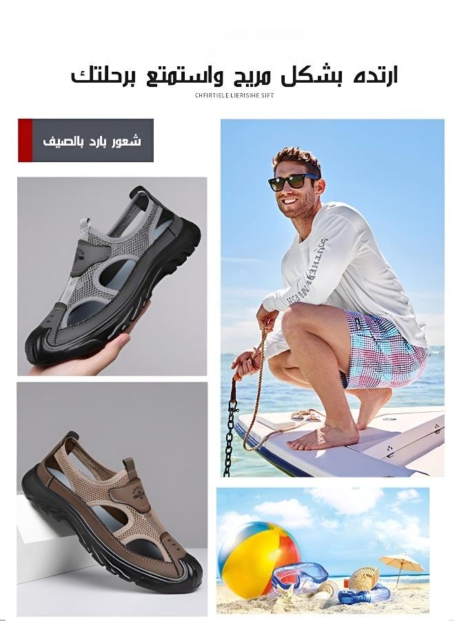 Men's Lightweight & Stylish Effortless Comfort Slides - Image 4