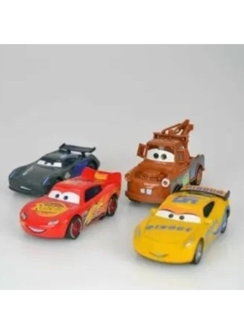 Hepsilazım - Cars Lightning Mcqueen Set of 4 Mater Toy Cars - Image 1