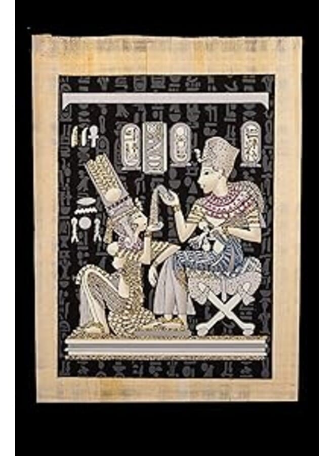 غراء البردي الفرعوني المصري في الليل، 2725619356758
