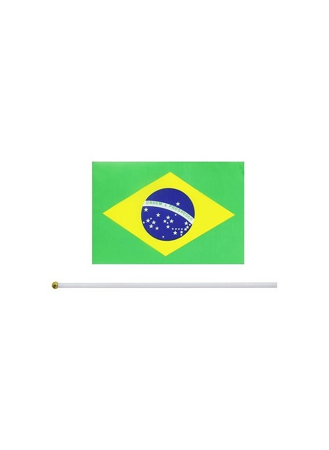 PRINTSHOP4ME Set of 10 Hand-Held Mini Country Flags - Perfect for Parades - Festivals and Party Decorations - Party Favors and Event Supplies  - Image 2