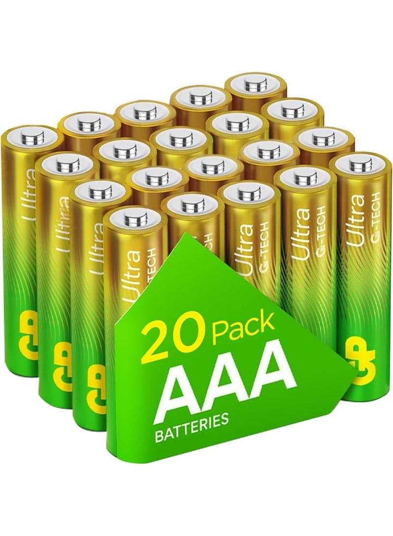 GP Batteries GPPCA24AU639 AAA Battery Ultra Alk (Pack of 24) - Image 1
