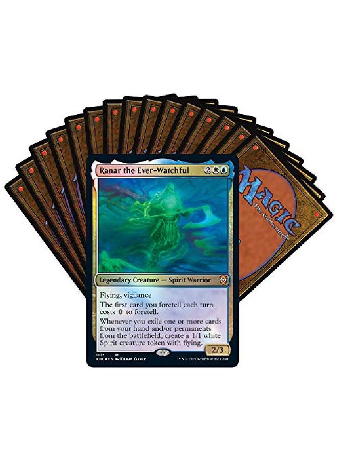 Magic the Gathering Kaldheim Commander Deck Phantom Premonition ; 100 Card Readytoplay Deck ; Bluewhite - Image 2