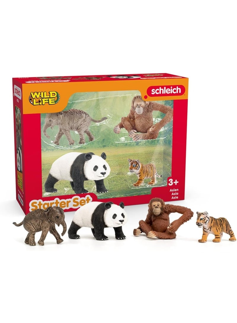 Schleich Wild Life Asia Starter Set 42736 - Image 1
