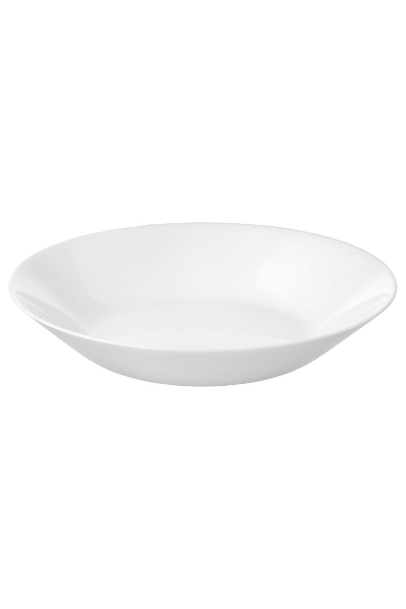 OFTAST Deep plate, white, 20 cm - Image 1