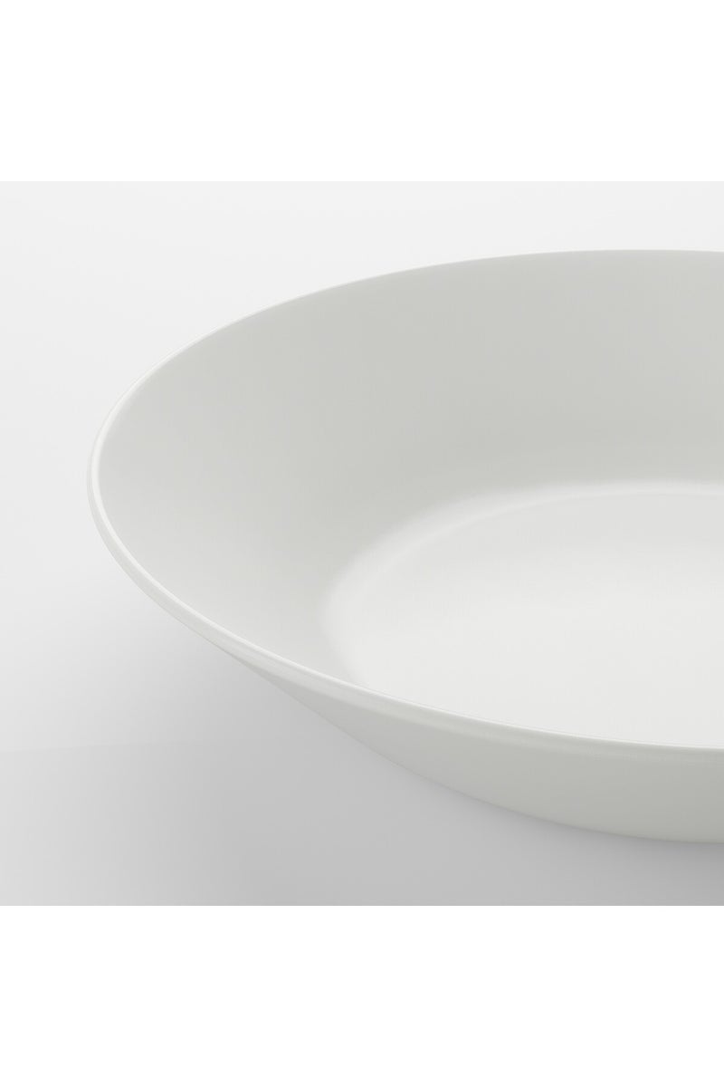 OFTAST Deep plate, white, 20 cm - Image 2