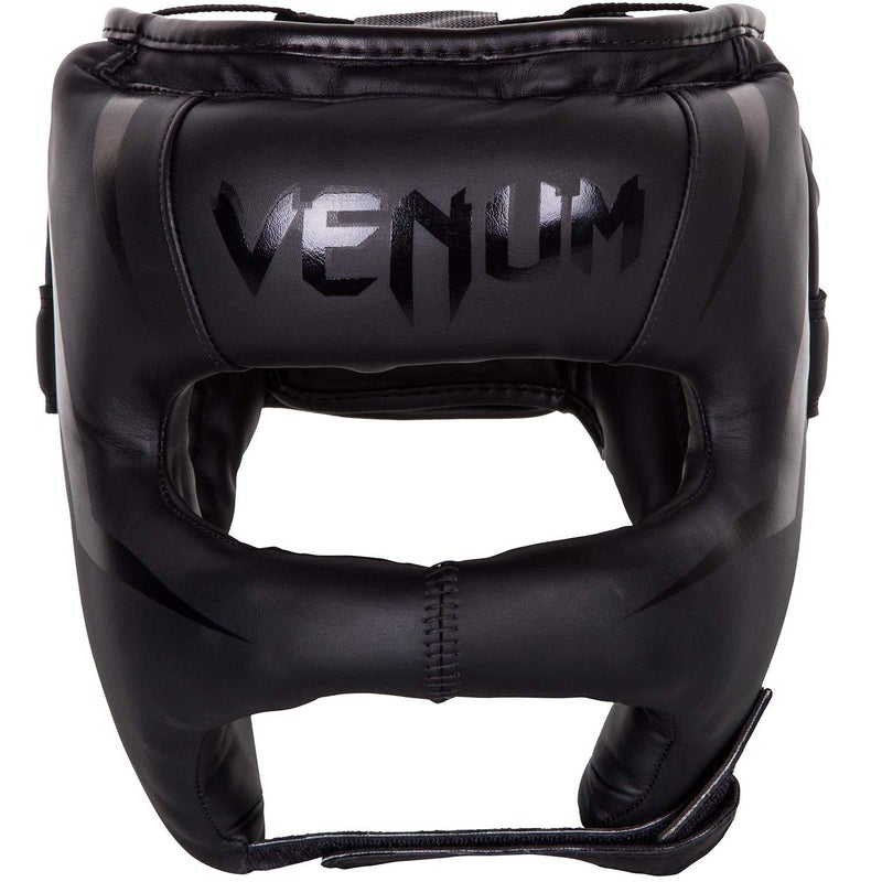 Venum Elite Iron Headgear - Black/Black - One Size - Image 3