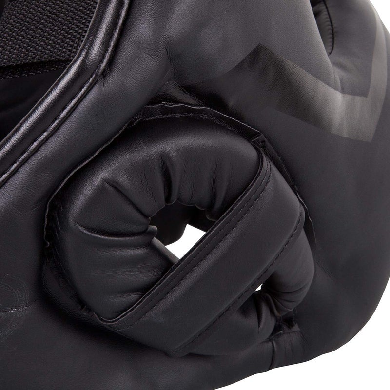 Venum Elite Iron Headgear - Black/Black - One Size - Image 4