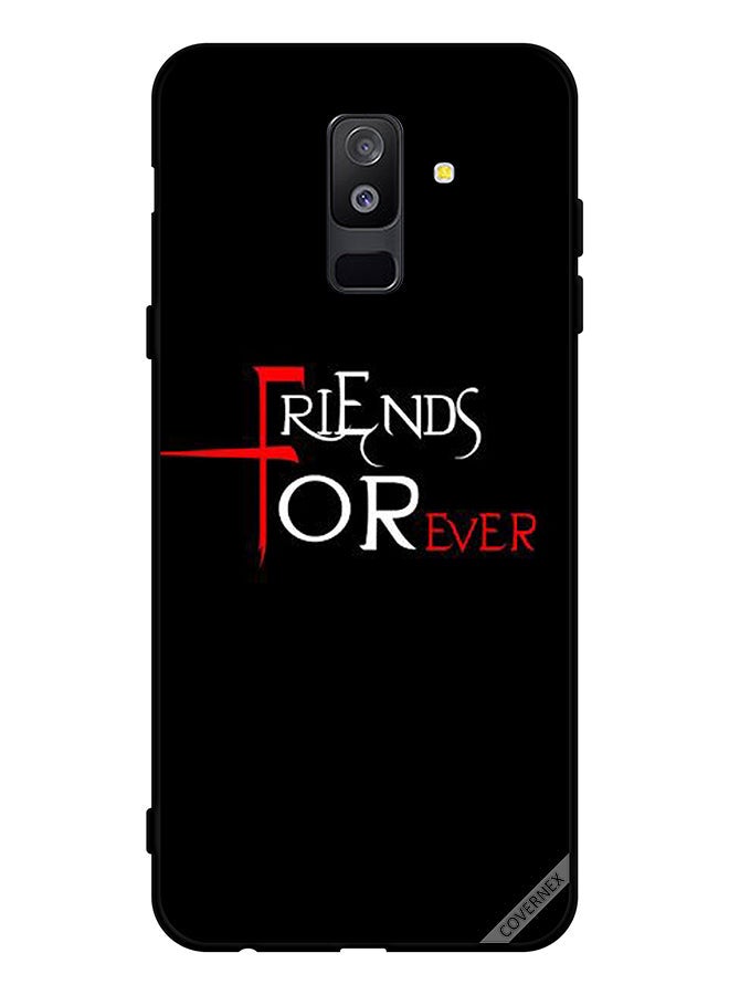 Covernex Protective Case Cover For Samsung Galaxy A6 Plus (2018) Friends Forever - Image 1