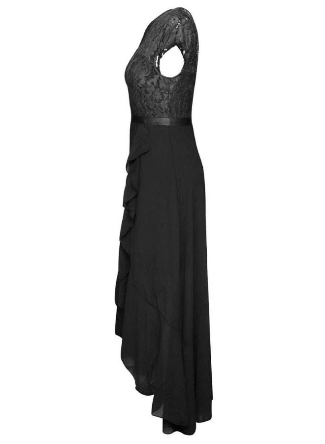 Tepveisoy Fashion Ladies Lace Dress Banquet Dress Long Skirt Party Evening Dress Bridesmaid Dress  - Image 4