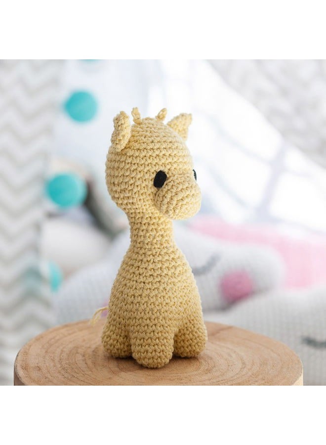 Hoooked طقم كروشيه DIY زرافة زيغي إيكو باربانتي بوبكورن - Image 3
