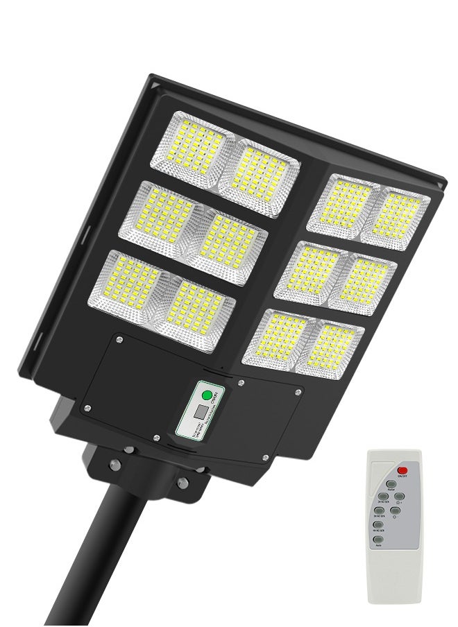 Generic - Solar Street Lights Outdoor-Wide Angle Solar Lights Outdoor Motion Sensor Solar Parking Lot Lights Dusk to Dawn LED Street Lights Solar Powered for Commercial Yard - Image 1
