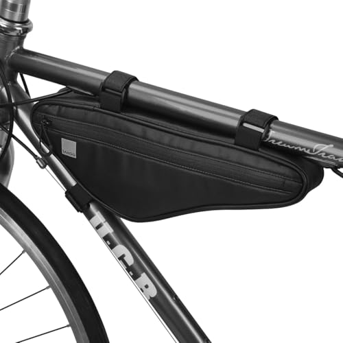 ROSWHEEL Bike Storage Frame Bag 121469 Bicycle Top Tube Triangle Bag Water Resistant Cycling Pack Bike Pouch Storage Bag (122057) - Image 1