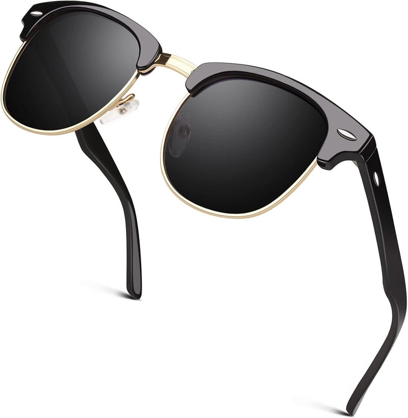 GQUEEN Polarized Sunglasses Men Womens,Flexible TR90 Frame,for Driving Fishing Cycling Hiking Golf Sports UV400 Protection - Image 1