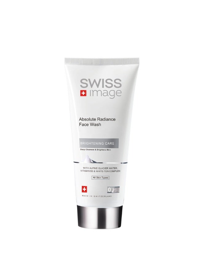 Swiss Image Absolute Radiance Whitening Face Wash For All Skin Types 200 ml - Image 1