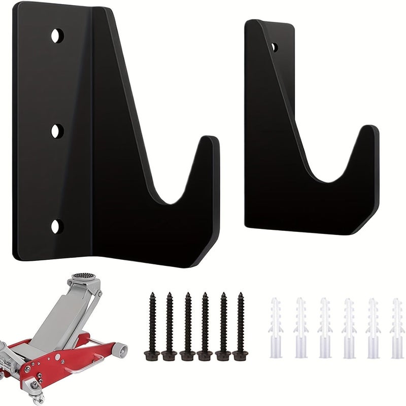 Orange Heavy Duty Metal Wall Hooks For Garage Workshop Storage - Image 2